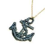 Lace Necklace Hand Dyed - ..
