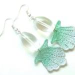 Lace Earrings - Ombre Seash..