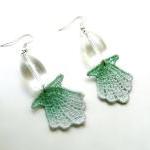 Lace Earrings - Ombre Seash..