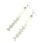 Lace Earrings - Ombre Flowe..