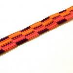 Neon Fabric Bracelet Cuff -..