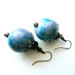 Purple and Blue Stone Beade..