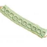 Mint Lace / Fabric Bracelet..