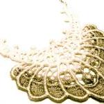 Lace Necklace Hand Dyed - O..