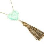 Lace Necklace Hand Dyed - H..