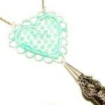 Lace Necklace Hand Dyed - H..
