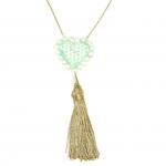 Lace Necklace Hand Dyed - H..
