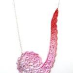 Lace Necklace Hand Dyed in ..