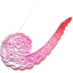 Lace Necklace Hand Dyed in ..