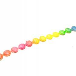 Neon Fabric / Lace Bracelet Hand Painted - Customizable Colors
